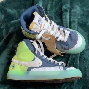 Nike blazers navy blue